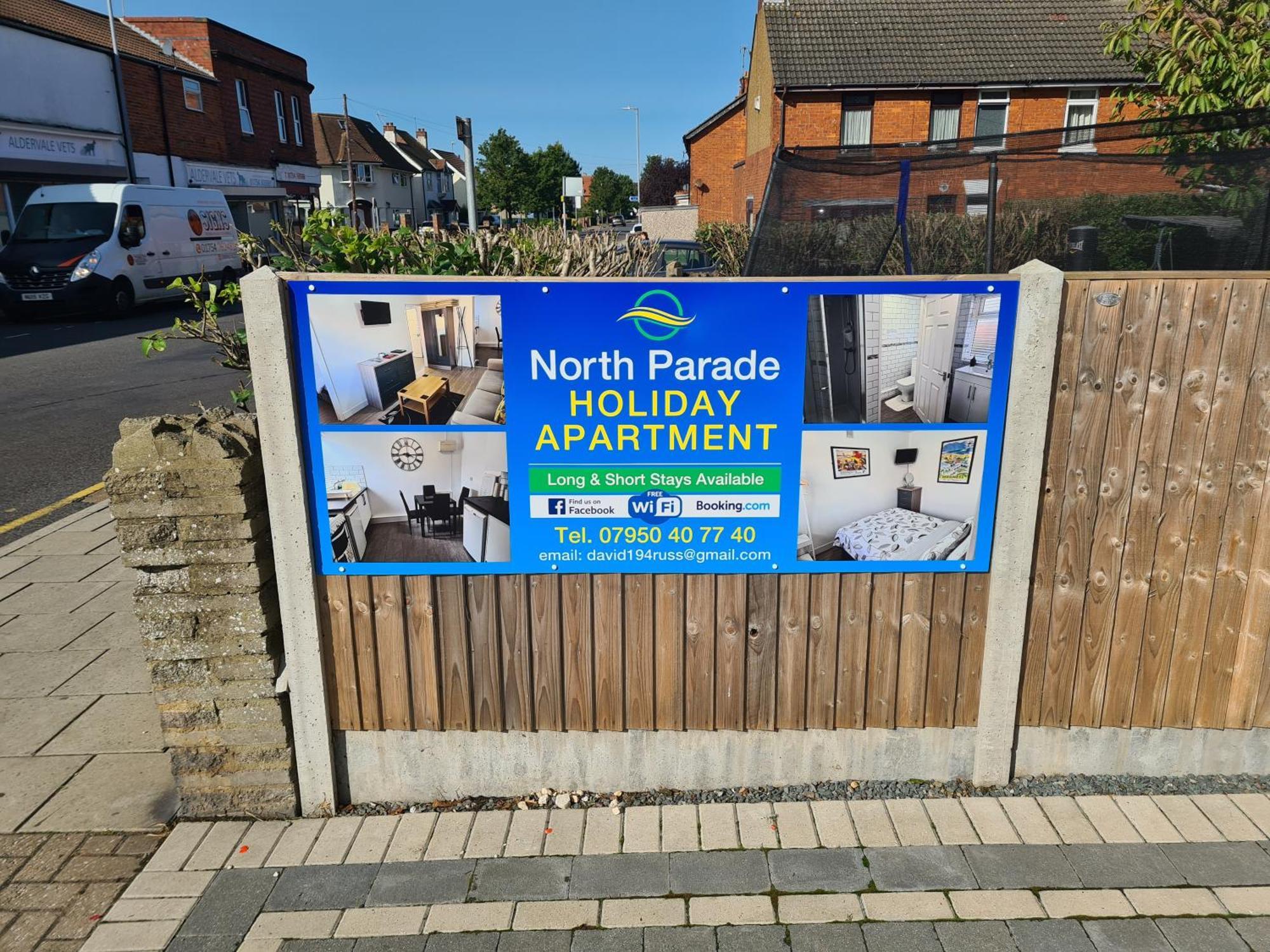 North Parade Holiday Apartment 35 Sea View Road Skegness Pe25 1Bs Eksteriør billede
