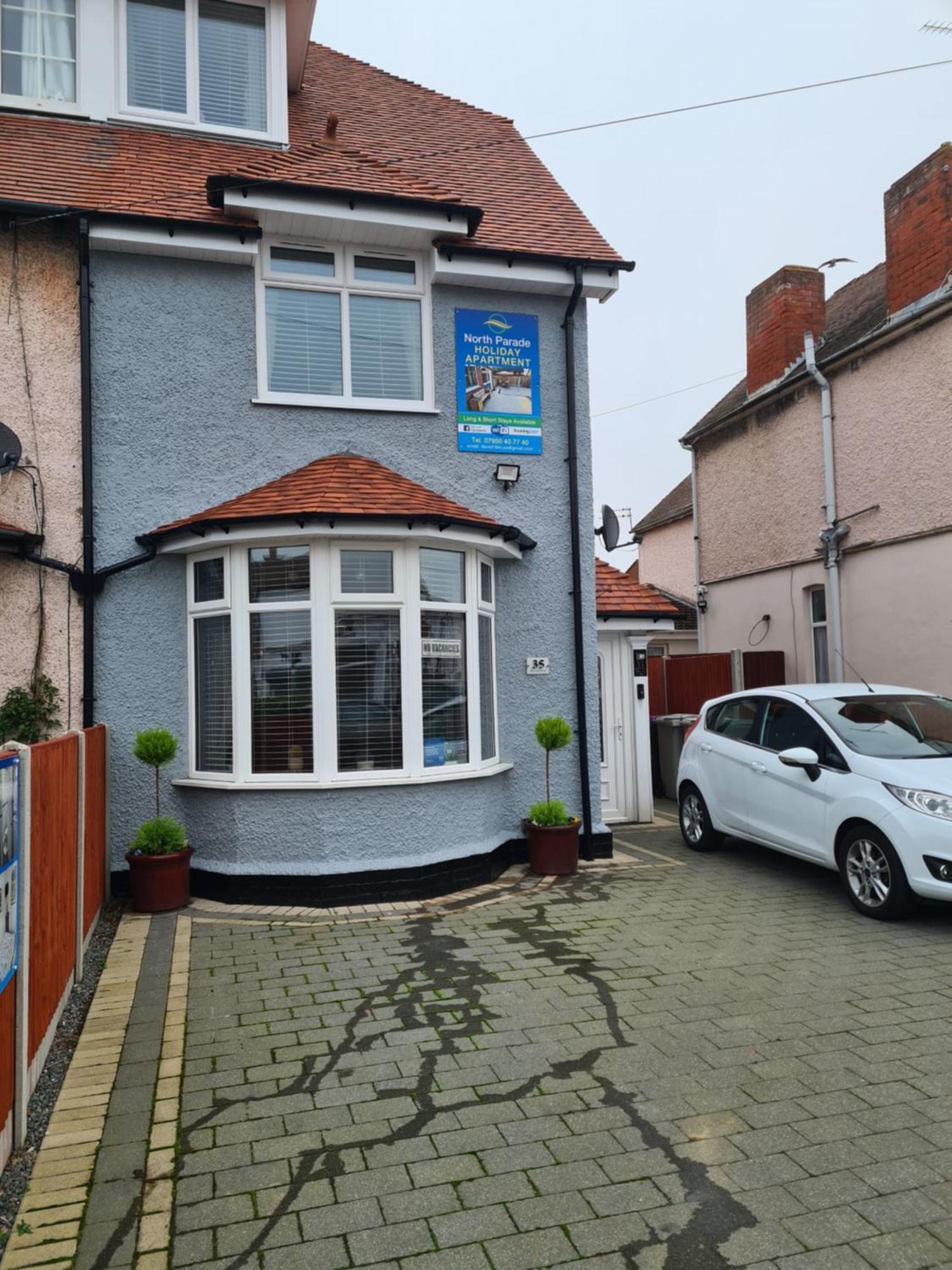 North Parade Holiday Apartment 35 Sea View Road Skegness Pe25 1Bs Eksteriør billede